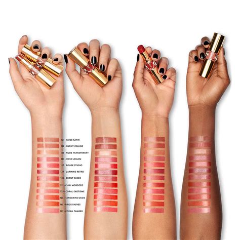 ysl rouge volupte shine swatches 44|YSL rouge volupte shine 15.